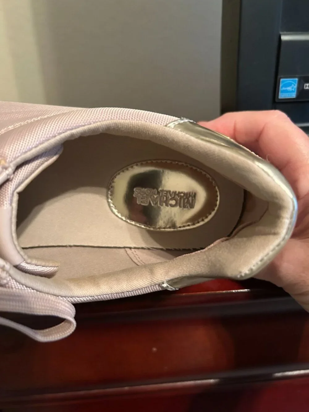 Michael Kors Monique Trainer Sneakers - Pale Pink - Size 11M